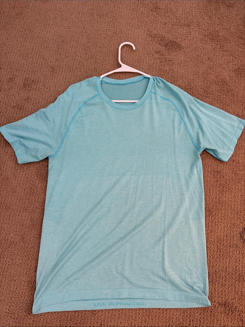 lululemon athletica Men's Short-Sleeve Performance Tee - Light Aqua